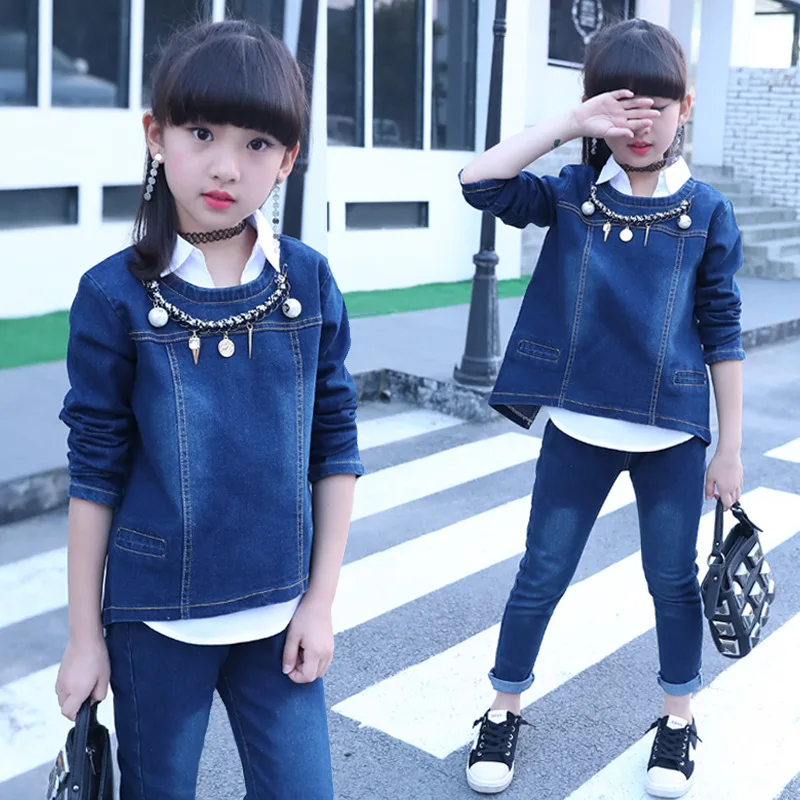 2019 fashion spring and autumn baby girl clothes denim sets girl shirt+denim coat +jean trousers there-piece body suit girls set
2019 fashion spring and autumn baby girl clothes denim sets girl shirt+denim coat +jean trousers there-piece body suit girls set