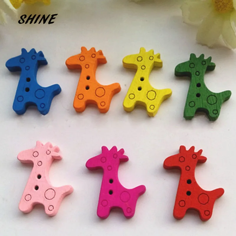 SHINE Wooden Sewing Buttons Scrapbooking Deer Mixed Two Holes 25 x 15mm 50 PCs Costura Botones Decorate bottoni botoes
SHINE Wooden Sewing Buttons Scrapbooking Deer Mixed Two Holes 25 x 15mm 50 PCs Costura Botones Decorate bottoni botoes