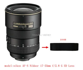 Lens Zoom Rubber Ring/Rubber Grip Repair Succedaneum For Nikon AF-S DX 17-55 mm f/2.8G IF-ED lens Repair Part
Lens Zoom Rubber Ring/Rubber Grip Repair Succedaneum For Nikon AF-S DX 17-55 mm f/2.8G IF-ED lens Repair Part