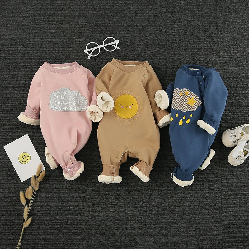 Newborn Baby Rompers Cotton Long-sleeve Jumpsuits Cartoon Cute Infant Costumes thunderstorm Cloud smile face boys girls clothing
Newborn Baby Rompers Cotton Long-sleeve Jumpsuits Cartoon Cute Infant Costumes thunderstorm Cloud smile face boys girls clothing