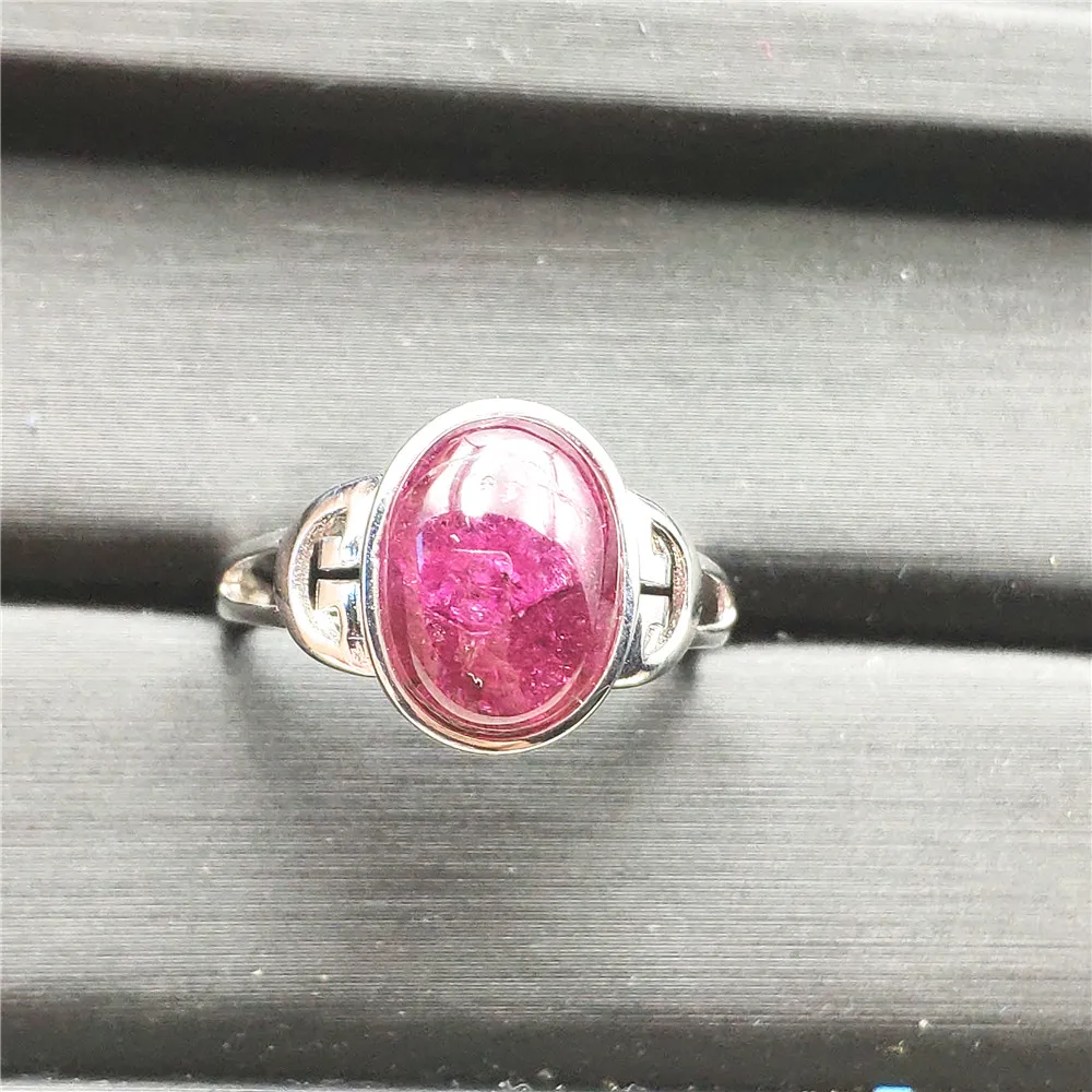 Genuine Natural Red Pink Tourmaline Ring Crystal Woman 13x10mm Fashion Adjustable Wedding Ring Reiki Rarest Stone AAAAA
Genuine Natural Red Pink Tourmaline Ring Crystal Woman 13x10mm Fashion Adjustable Wedding Ring Reiki Rarest Stone AAAAA