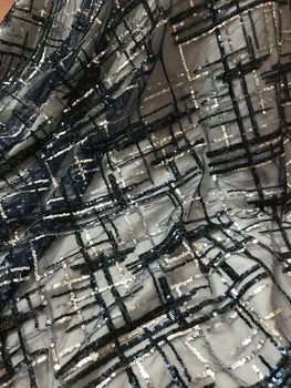 CiCi-51518 embroidery lace hot sale fabric 5 yards per lot sequins african french tulle lace fabric
CiCi-51518 embroidery lace hot sale fabric 5 yards per lot sequins african french tulle lace fabric