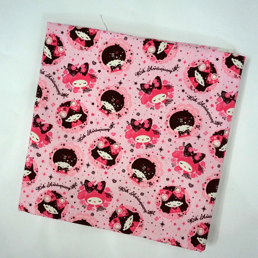 1 Yard 40th Anniversary My Melody Little Twin Stars Diy Handmade Canvas Fabric Cloth Home Textile Sewing Tablecloth Sofa Cover
1 Yard 40th Anniversary My Melody Little Twin Stars Diy Handmade Canvas Fabric Cloth Home Textile Sewing Tablecloth Sofa Cover