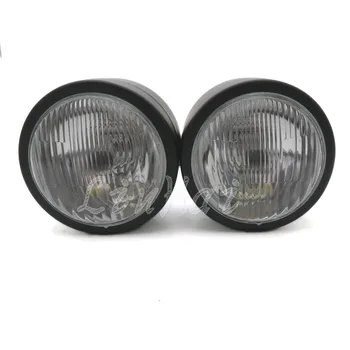Universal Black Motorcycle Double Dual Lamp Twin Headlight Street Fighter Naked Dominator
Universal Black Motorcycle Double Dual Lamp Twin Headlight Street Fighter Naked Dominator