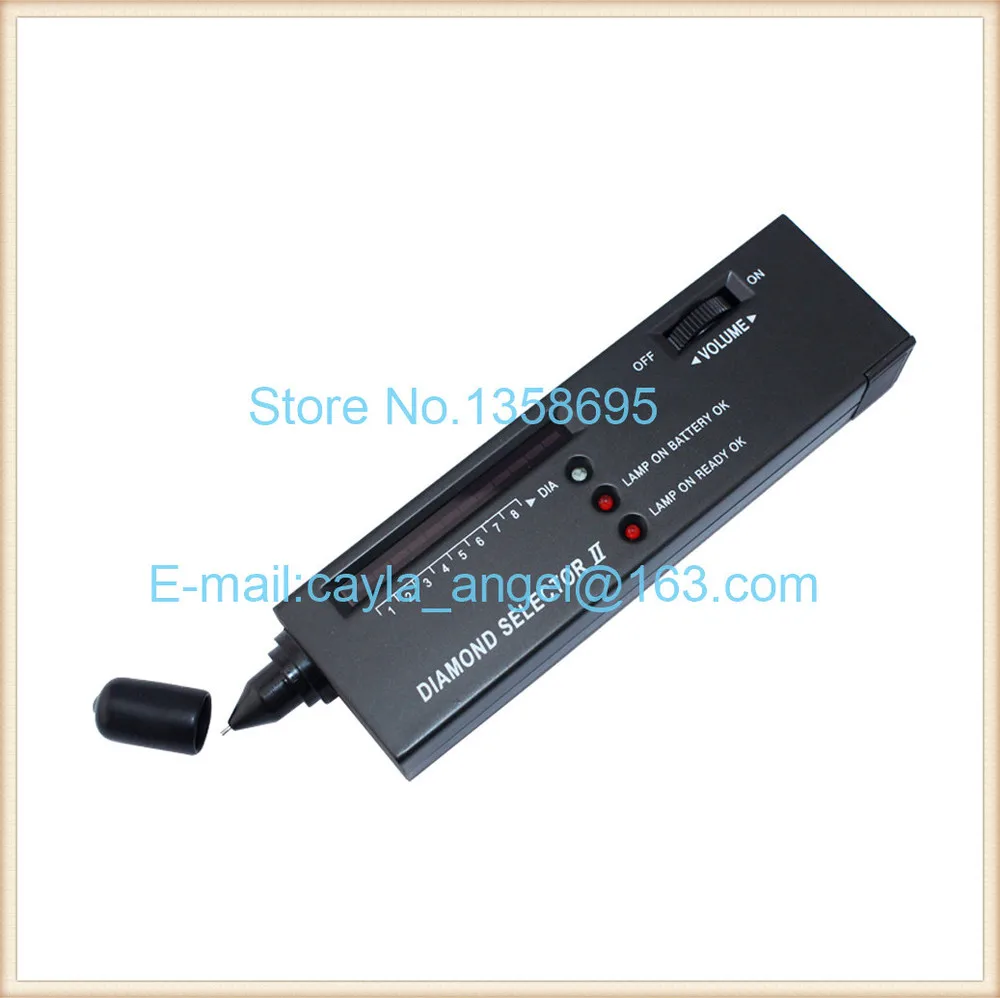 Free Shipping High Quality Electronic Jewelry Diamond Tester Portable Diamond Selector II
Free Shipping High Quality Electronic Jewelry Diamond Tester Portable Diamond Selector II