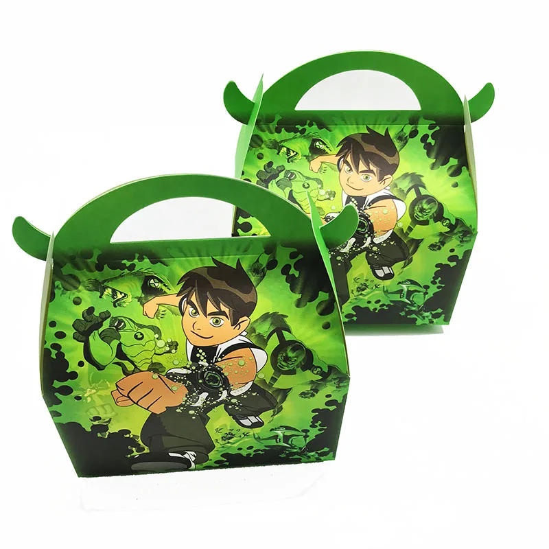 12pcs/pack Ben 10 theme candy boxes gifts boxes baby shower birthday party decorations Ben 10 candy case
12pcs/pack Ben 10 theme candy boxes gifts boxes baby shower birthday party decorations Ben 10 candy case