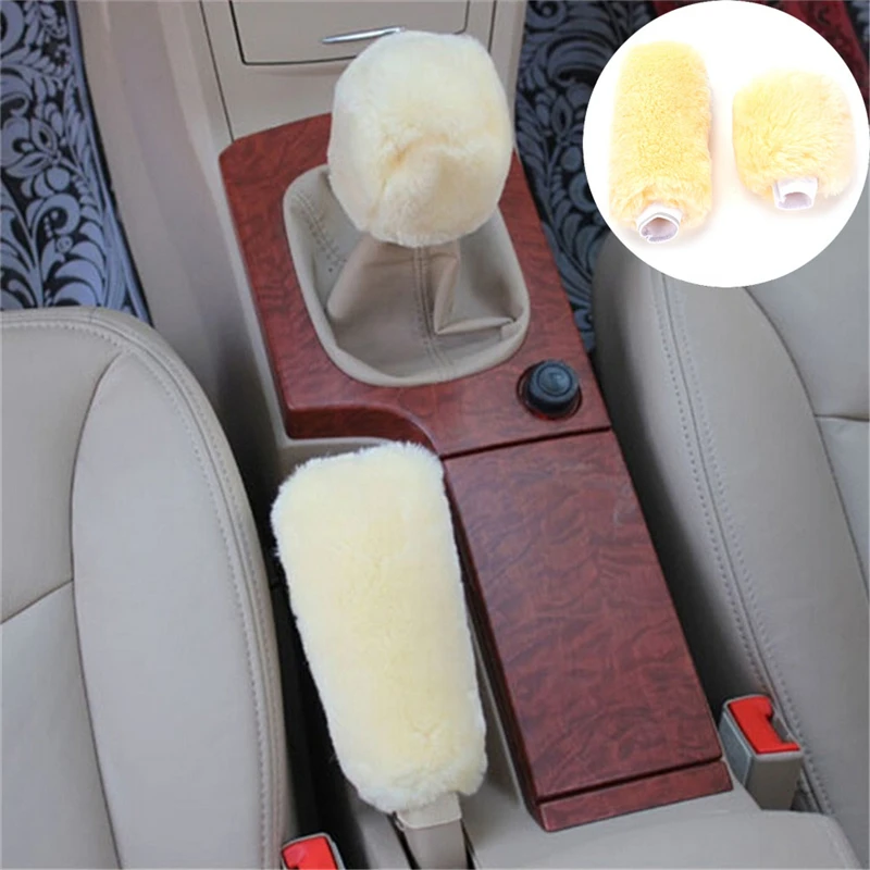2Pcs Plush Car Decorations Essential Gears Cover Handbrake Cover Auto Supplies New Arrival
2Pcs Plush Car Decorations Essential Gears Cover Handbrake Cover Auto Supplies New Arrival
