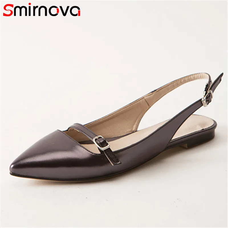 Smirnova 2018 new arrive fashion spring autumn women shoes slingbacks pointed toe buckle flats for women leisure simple shoes
Smirnova 2018 new arrive fashion spring autumn women shoes slingbacks pointed toe buckle flats for women leisure simple shoes