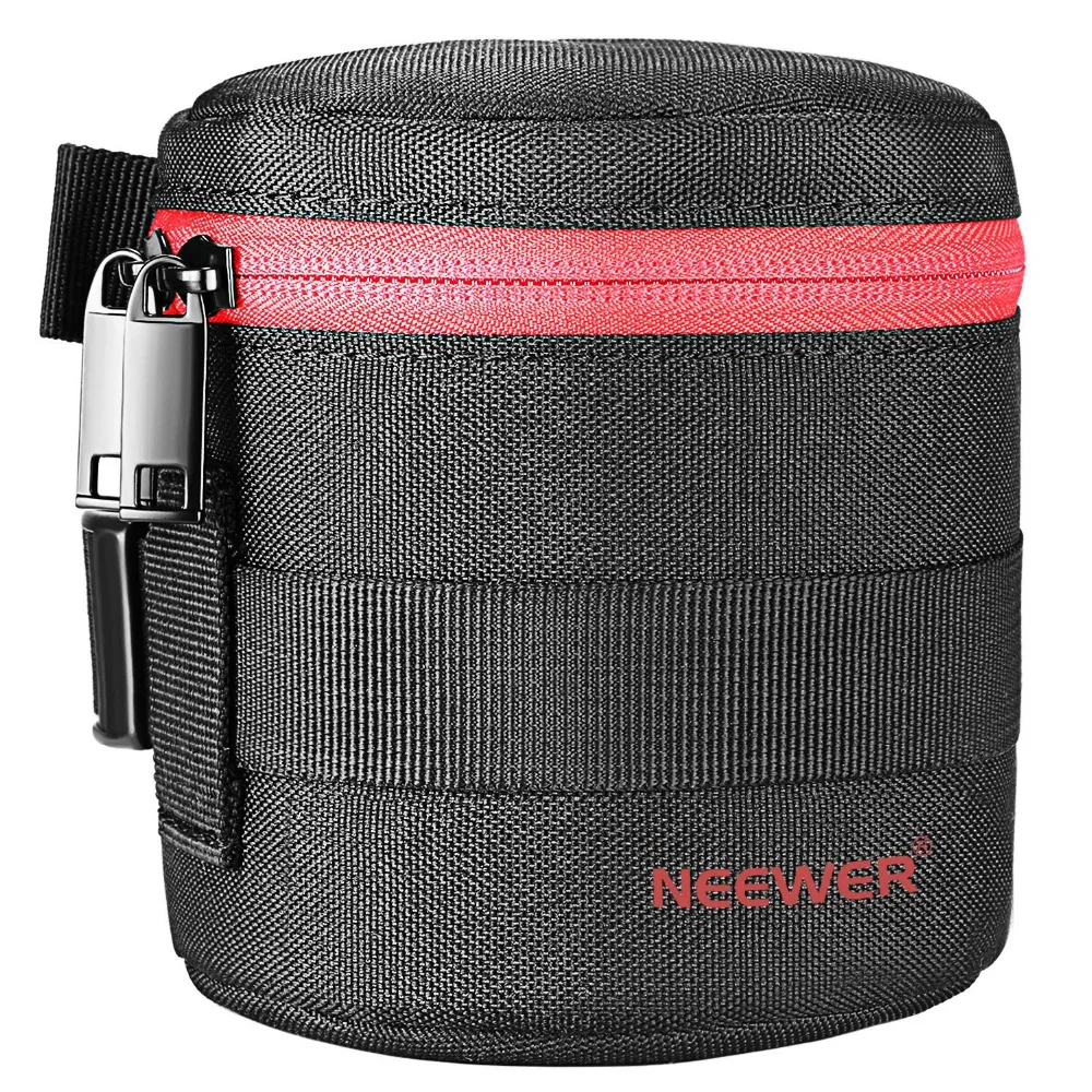 Neewer NW-L2020 Thick Padded Protective Water Resistant Lens Pouch for 18-55MM Lens for Canon 50-1.4 50-1.8 85-1.8 18-55 35-2
Neewer NW-L2020 Thick Padded Protective Water Resistant Lens Pouch for 18-55MM Lens for Canon 50-1.4 50-1.8 85-1.8 18-55 35-2