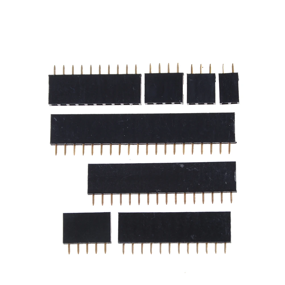 20PCS 2/3/4/5/10/12/16 Pin 2.54mm Single Row Straight Male+Female SIL Pin Header Socket Row Strip PCB Connector for Arduino
20PCS 2/3/4/5/10/12/16 Pin 2.54mm Single Row Straight Male+Female SIL Pin Header Socket Row Strip PCB Connector for Arduino