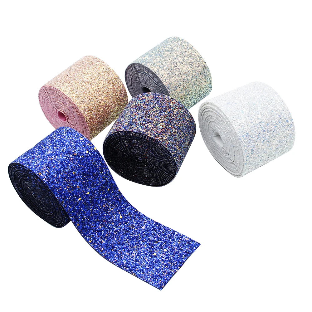New 1 Yard 3'' 75mm Glitter Leather Fabric Ribbon Tapes Making Bows Decoration Gift Wrapping DIY Material,1Yc5754
New 1 Yard 3'' 75mm Glitter Leather Fabric Ribbon Tapes Making Bows Decoration Gift Wrapping DIY Material,1Yc5754
