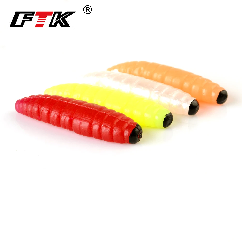 100pcs/lot 2.5cm 0.45g Luminous Silicone Bait Maggot Grub Soft Fishing Lure Rubber Smell Worms Glow Shrimps Fish Lures
100pcs/lot 2.5cm 0.45g Luminous Silicone Bait Maggot Grub Soft Fishing Lure Rubber Smell Worms Glow Shrimps Fish Lures