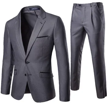 XF011 New Four Seasons Men's Suit 2 Pieces Professional Business Clothes Set Groom's Wedding Dress Mens Blazers
XF011 New Four Seasons Men's Suit 2 Pieces Professional Business Clothes Set Groom's Wedding Dress Mens Blazers