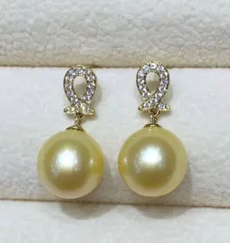 free shipping>>>>noble jewelry AAA 8-9mm round natural real south sea gold pearl earrings 14K yellow gold
free shipping>>>>noble jewelry AAA 8-9mm round natural real south sea gold pearl earrings 14K yellow gold