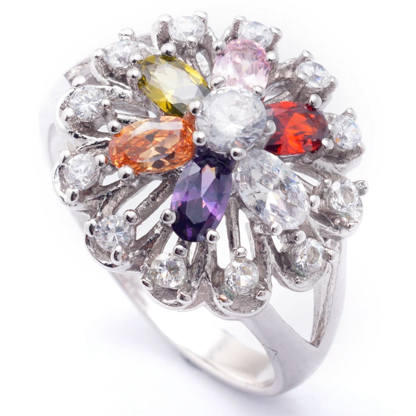 Yunkingdom Luxury Charms Round Colorful Zirconia Crystal Rings for Women Gifts Party Jewelry Gifts Dropshipping
Yunkingdom Luxury Charms Round Colorful Zirconia Crystal Rings for Women Gifts Party Jewelry Gifts Dropshipping