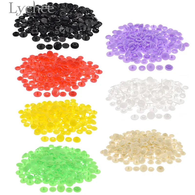 Lychee 100pcs Multicolor Fastener Snap Buttons Plastic Sewing Button DIY Sewing Crafts Supplies Accessories For Garment
Lychee 100pcs Multicolor Fastener Snap Buttons Plastic Sewing Button DIY Sewing Crafts Supplies Accessories For Garment