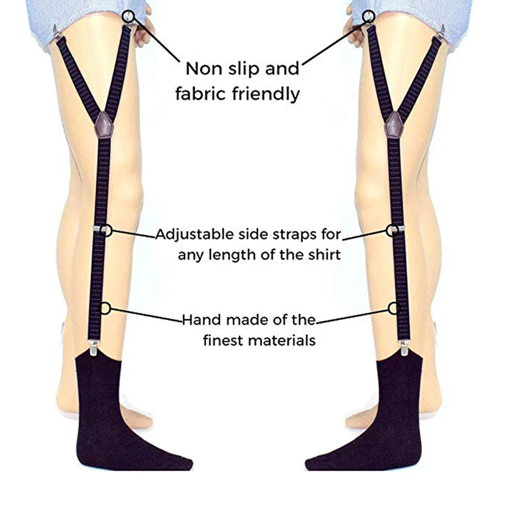 2019 Hot Men Shirt Stays Garters Y Shape with Non-slip Locking Clamps Suspenders Elastic Straps SMA66
2019 Hot Men Shirt Stays Garters Y Shape with Non-slip Locking Clamps Suspenders Elastic Straps SMA66