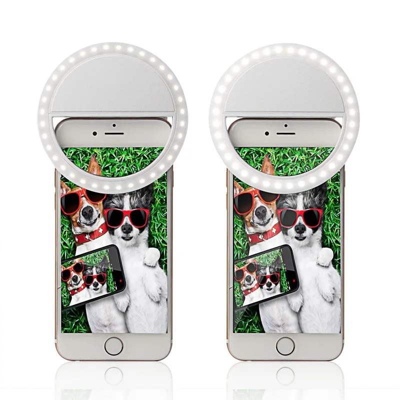 1 pcs For Cell Phone Smartphone Self-timer Beauty Light Self Artifact LED Ring Flash Fill Night Flash Light Clip Photo Camera
1 pcs For Cell Phone Smartphone Self-timer Beauty Light Self Artifact LED Ring Flash Fill Night Flash Light Clip Photo Camera