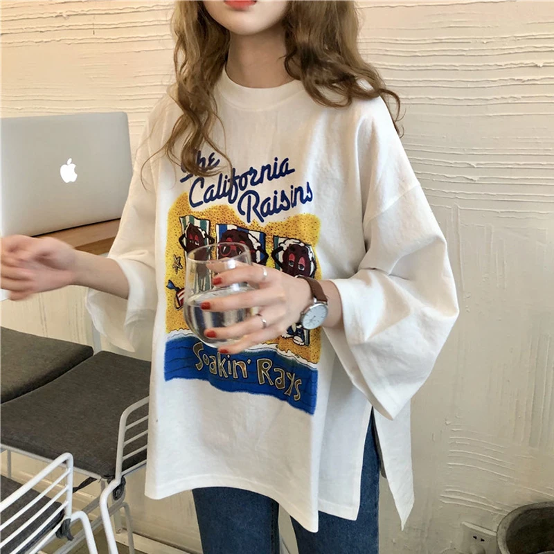 2 Colors Mihoshop Ulzzang Korean Korea Women Fashion Clothing Spring Round Neck Loose Thin White Print Basic T shirt
2 Colors Mihoshop Ulzzang Korean Korea Women Fashion Clothing Spring Round Neck Loose Thin White Print Basic T shirt