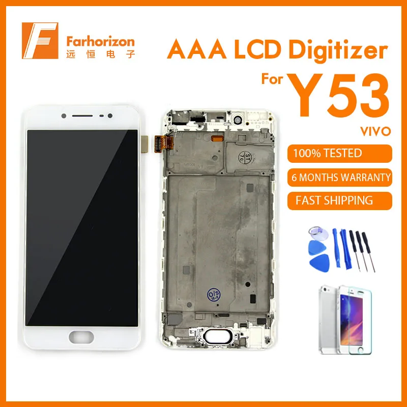Retail 100% Tested LCD for VIVO Y53 of Capacitive Touch Screen & No Dead Pixel with Repair Kit & Gift
Retail 100% Tested LCD for VIVO Y53 of Capacitive Touch Screen & No Dead Pixel with Repair Kit & Gift