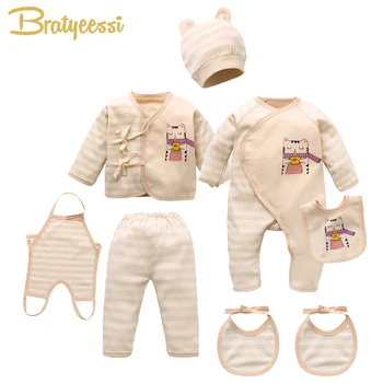 Cartoon Cat Newborn Clothes Soft Cotton Baby Set Striped New Born Baby Boy Girl Clothes Set with Opp Bag Pack
Cartoon Cat Newborn Clothes Soft Cotton Baby Set Striped New Born Baby Boy Girl Clothes Set with Opp Bag Pack