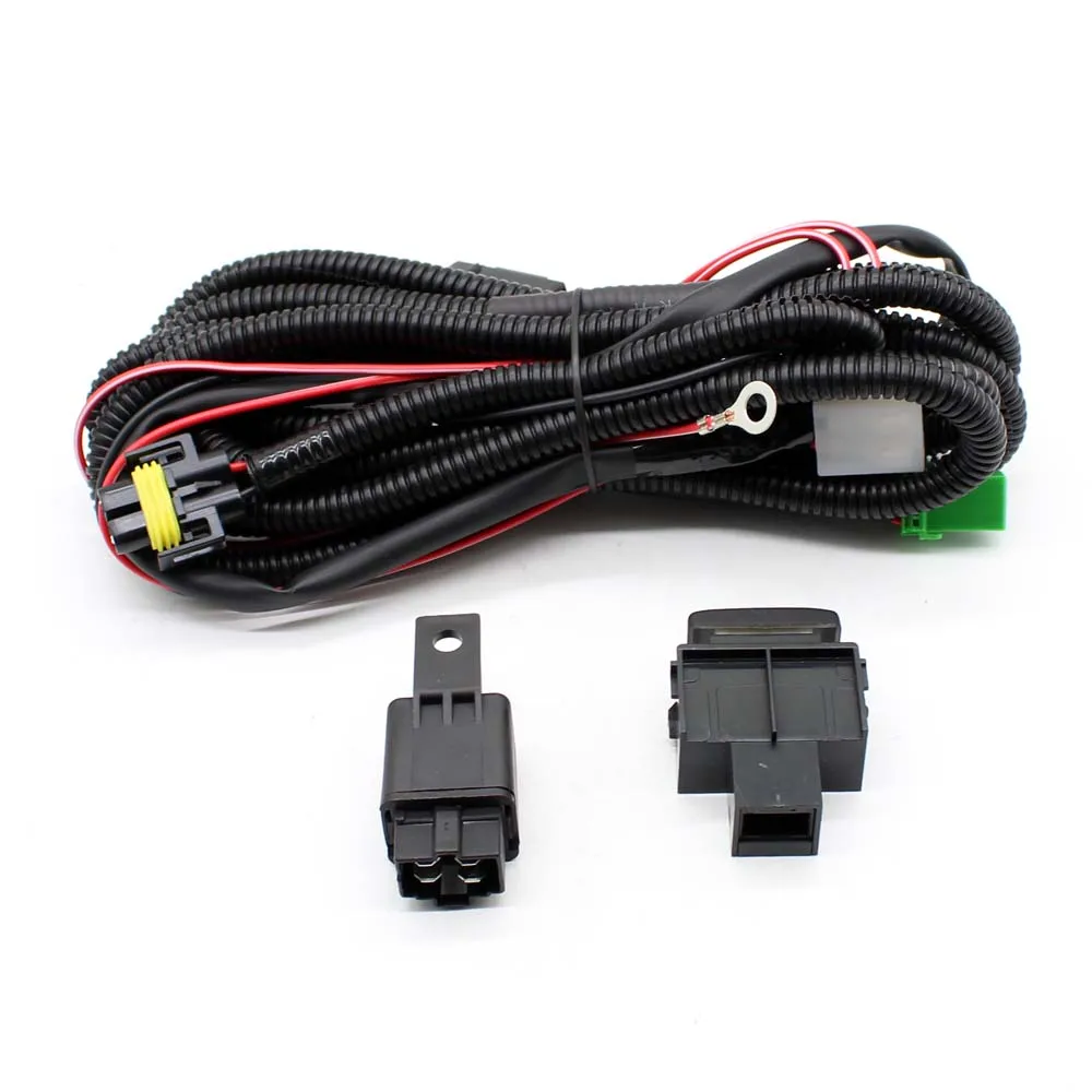 Wiring Harness Sockets Wire+Switch with LED indicators for Fog Light Lamp for Nissan Sentra for Nissan Sunny for Nissan Tsuru
Wiring Harness Sockets Wire+Switch with LED indicators for Fog Light Lamp for Nissan Sentra for Nissan Sunny for Nissan Tsuru