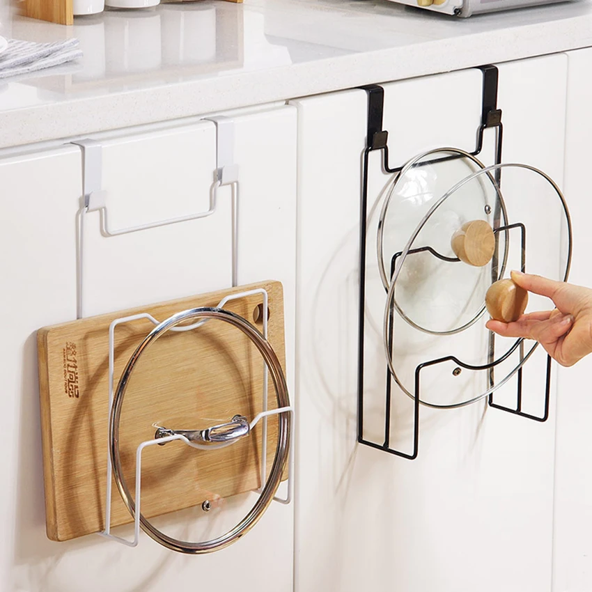 1pc Multilayer Iron Door Back Free Punching Pot Lid Storage Rack Kitchen Chopping Board Rack Storage Holder
1pc Multilayer Iron Door Back Free Punching Pot Lid Storage Rack Kitchen Chopping Board Rack Storage Holder