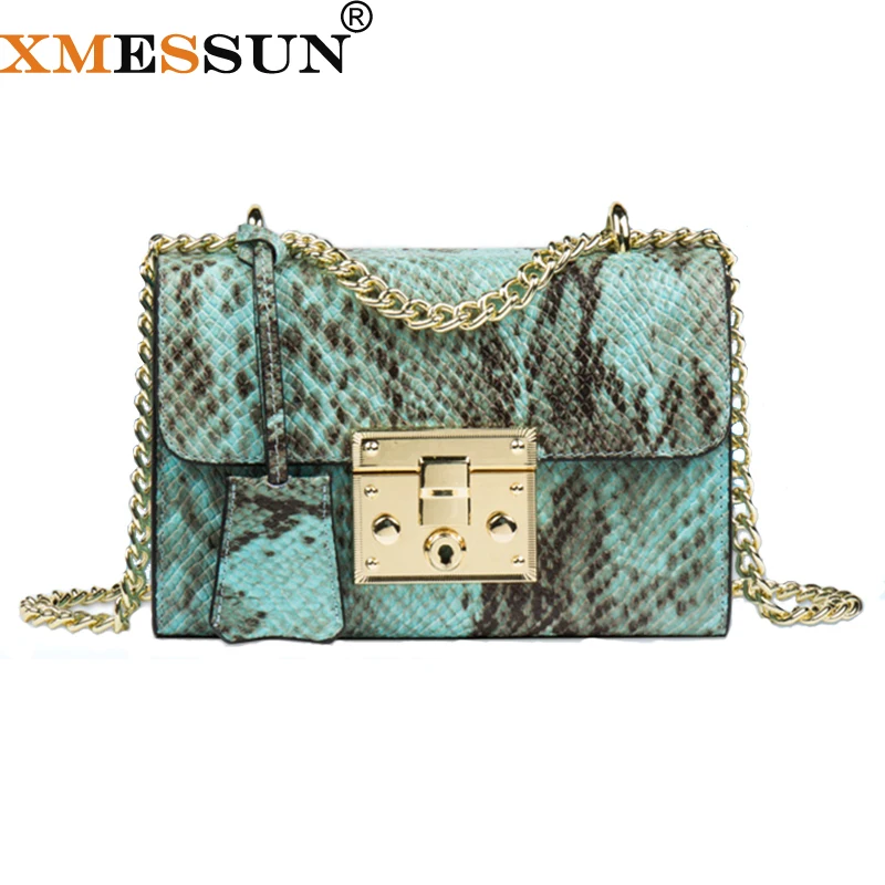 XMESSUN 2019 Women Snake Bag Female Fashion Chain Shoulder Messenger Bag Serpentine Leather Crossbody Flap Bag Shipping INS H226
XMESSUN 2019 Women Snake Bag Female Fashion Chain Shoulder Messenger Bag Serpentine Leather Crossbody Flap Bag Shipping INS H226