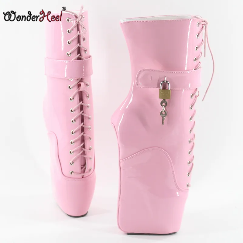 Wonderheel новые балетки на танкетке 18 см из лакированной кожи со шнуровкой|ballet boots|boots