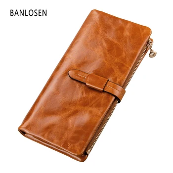 Women Wallets Brand Design Genuine Leather Wallet Women High Quality Soft Long Purse Fashion Female Wallets Card Holder
Women Wallets Brand Design Genuine Leather Wallet Women High Quality Soft Long Purse Fashion Female Wallets Card Holder