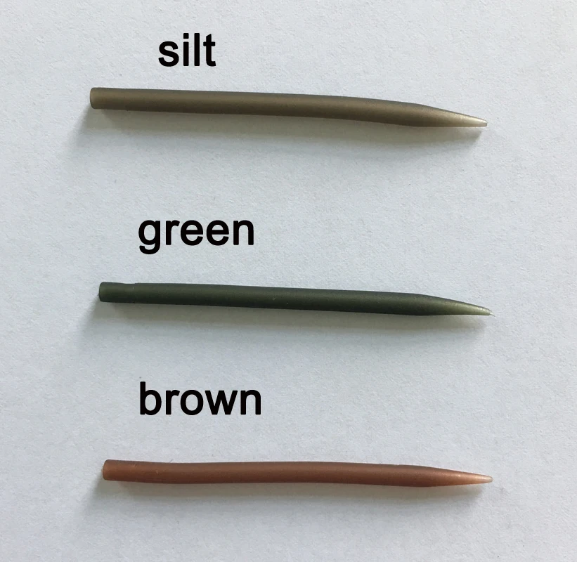 1000 x Anti Tangle Rig Sleeves ( stiff ) in Green / Brown / Silt for Carp Fishings - Carp Fishing End Tackles
1000 x Anti Tangle Rig Sleeves ( stiff ) in Green / Brown / Silt for Carp Fishings - Carp Fishing End Tackles