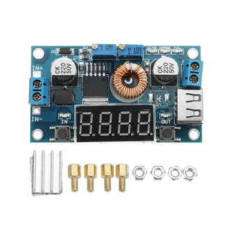 DC To DC 12V Turn 5V Step Down Module With USB Port Adjustable Voltage Current 3A / 5A Constant Current Display
DC To DC 12V Turn 5V Step Down Module With USB Port Adjustable Voltage Current 3A / 5A Constant Current Display