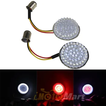 Motorcycle 2" Bullet LED Turn Signal Indicator Light 1157 Panel For Harley Sportster XL 1200 883 Electra Glide Dyna FLSTF CVO
Motorcycle 2" Bullet LED Turn Signal Indicator Light 1157 Panel For Harley Sportster XL 1200 883 Electra Glide Dyna FLSTF CVO