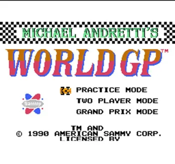 Michael Andretti's World Grand Prix Region Free 60 Pin 8Bit Game Card For Subor Game Players
Michael Andretti's World Grand Prix Region Free 60 Pin 8Bit Game Card For Subor Game Players