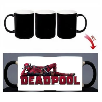 Magic Mug Deadpool Custom Photo Heat Color Changing Morph Mug 300ML Coffee Cup Beer Milk Mug With Cookie Wholesale xicara
Magic Mug Deadpool Custom Photo Heat Color Changing Morph Mug 300ML Coffee Cup Beer Milk Mug With Cookie Wholesale xicara