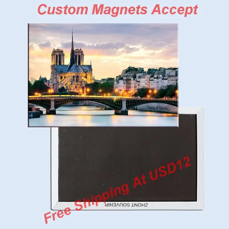 Metal Wrapped Magnets SOUVEMAG Home Decor Stickers,Notre Dame DE Paris, France Souvenir Fridge Magnet 5686
Metal Wrapped Magnets SOUVEMAG Home Decor Stickers,Notre Dame DE Paris, France Souvenir Fridge Magnet 5686