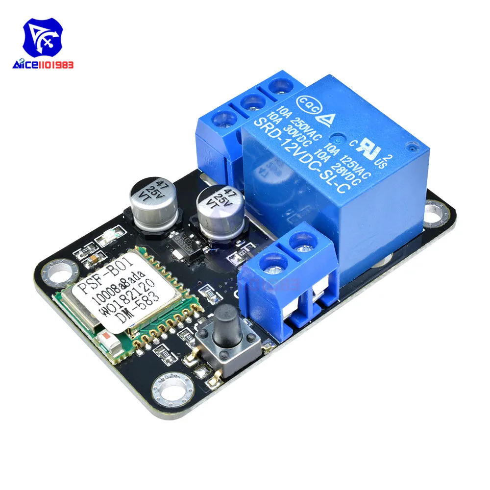 ESP8285 Replace DC 12V Self-lock WiFi Wireless Smart Switch Cycle Timer Delay Relay Module for Android App Control Smart Home
ESP8285 Replace DC 12V Self-lock WiFi Wireless Smart Switch Cycle Timer Delay Relay Module for Android App Control Smart Home