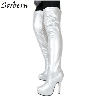 Sorbern Silver Over Knee Length Boots For Women 2019 Botines Mujer New Boots For Women Platform Laides Party Boots Femme
Sorbern Silver Over Knee Length Boots For Women 2019 Botines Mujer New Boots For Women Platform Laides Party Boots Femme