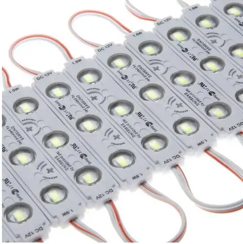 injection LED module light with lens waterproof DC12V SMD 5730 3 led 1.5W 150lm 75mm(L) * 15mm(W) * 5mm(H) new design
injection LED module light with lens waterproof DC12V SMD 5730 3 led 1.5W 150lm 75mm(L) * 15mm(W) * 5mm(H) new design