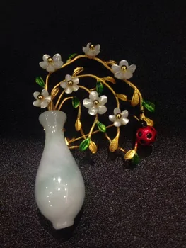 natural semi-precious stone brooch pins sea shell flower vase brooch with ladybird cute romantic fashion jewelry double use
natural semi-precious stone brooch pins sea shell flower vase brooch with ladybird cute romantic fashion jewelry double use