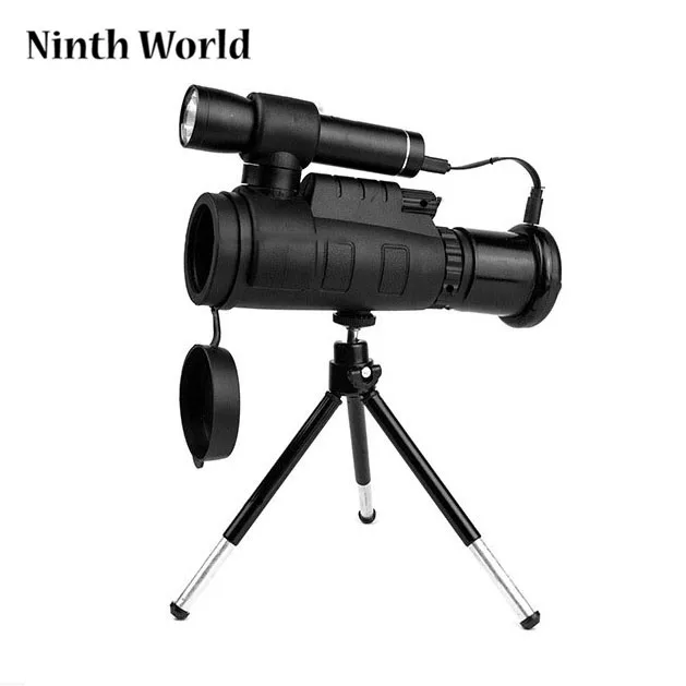 Digital 40X60 Infrared Night Vision Monocular Telescope Outdoor Hunting Night Vision Telescope HD High Mobile Phone Telescope
Digital 40X60 Infrared Night Vision Monocular Telescope Outdoor Hunting Night Vision Telescope HD High Mobile Phone Telescope