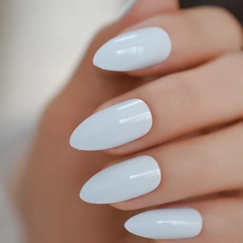 Light Sky Blue Nail Tips UV Gel Artificial Nail Stiletto Full Cover Fake Nails with Glue sticker Medium
Light Sky Blue Nail Tips UV Gel Artificial Nail Stiletto Full Cover Fake Nails with Glue sticker Medium