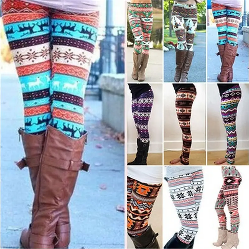 1pc Aztec Leggings Women Stretchy Knit Christmas Gift Snowflake Leggins Ankle Length Tribal Printed Casual Skinny Slim Legging
1pc Aztec Leggings Women Stretchy Knit Christmas Gift Snowflake Leggins Ankle Length Tribal Printed Casual Skinny Slim Legging