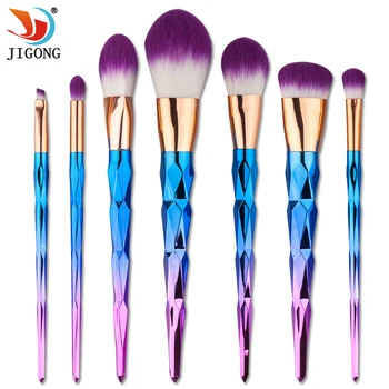 Makeup Brushes Set Rainbow unicorn Handle Diamond Cosmetic Powder Brush Foundation Eye shadow Blush Lip Make up Brush Tools
Makeup Brushes Set Rainbow unicorn Handle Diamond Cosmetic Powder Brush Foundation Eye shadow Blush Lip Make up Brush Tools
