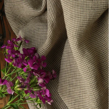 High quality linen yarn fabric Yarn-dyed Plaid tissu High-end wide-legged trousers patchwork
High quality linen yarn fabric Yarn-dyed Plaid tissu High-end wide-legged trousers patchwork
