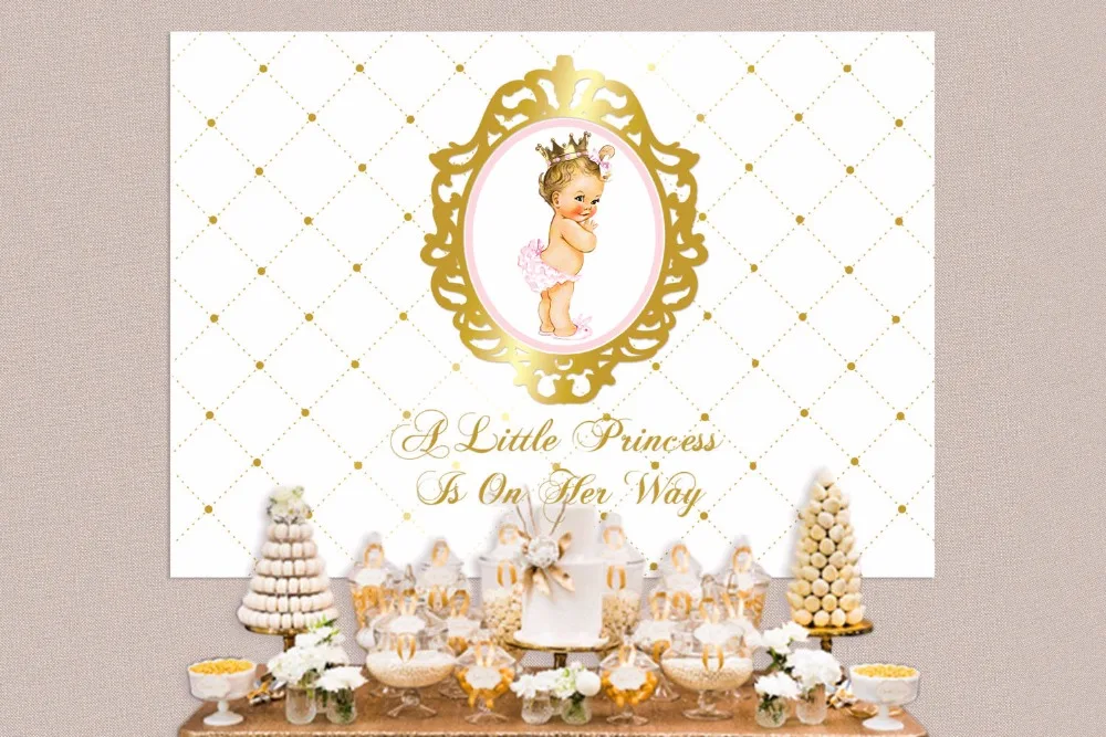 custom pink and gold princess crown baby shower 1st birthday photography backgrounds Computer print party photo backdrop
custom pink and gold princess crown baby shower 1st birthday photography backgrounds Computer print party photo backdrop
