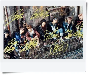 Bangtan Boys autographed signed group photo WINGS 10*15cm 4*6inches freeshipping new korean 03.2017
Bangtan Boys autographed signed group photo WINGS 10*15cm 4*6inches freeshipping new korean 03.2017