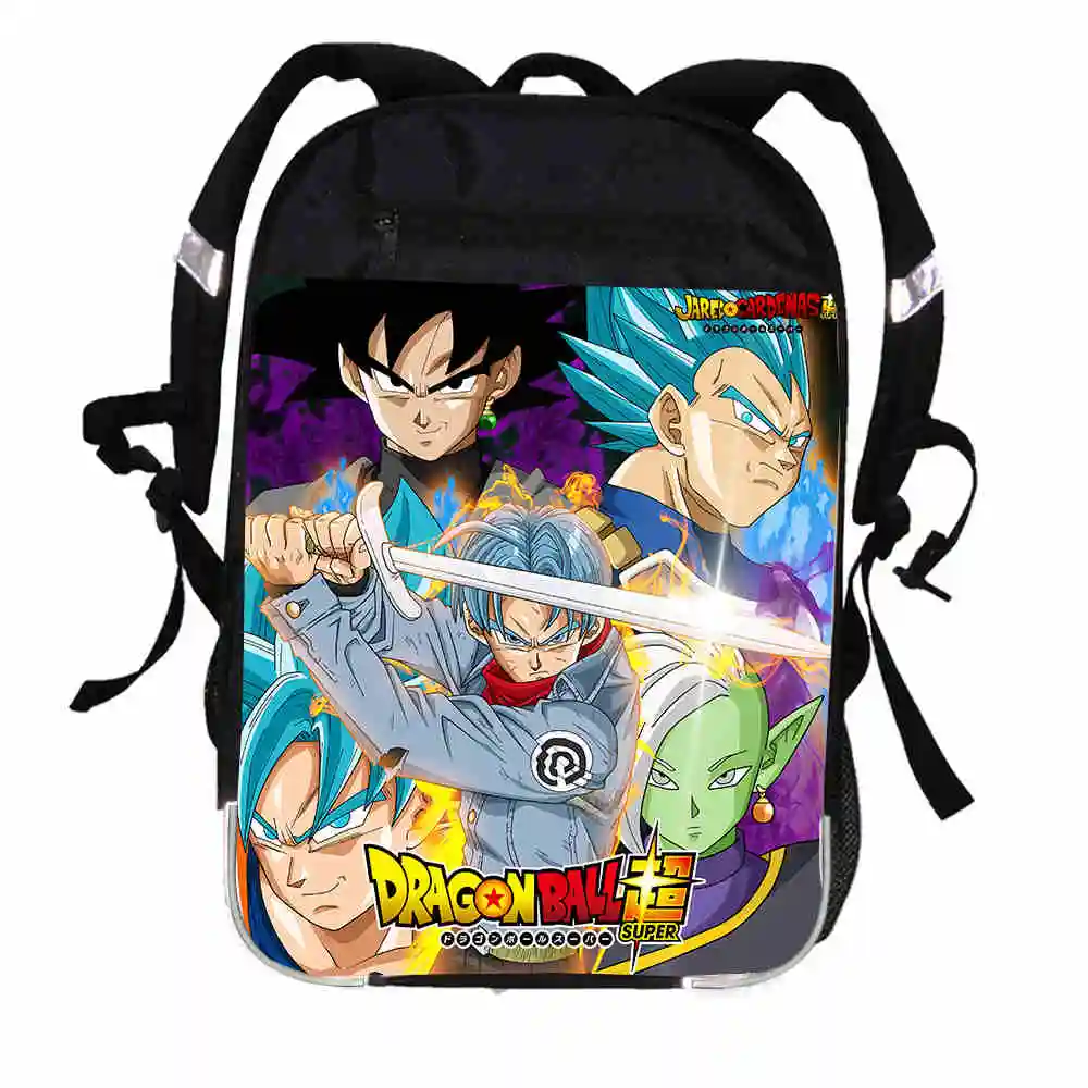 Черный сын Goku vegeta Torankusu Dragon Ball Супер Saiyan рюкзак для женщин мужчин повседневное