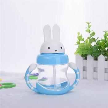 High Quality 240ml Rabbite Baby Feeding Cup with a Straw BPA Free Learn Feeding Drinking Handle Kids Water Bottles Training Cup
High Quality 240ml Rabbite Baby Feeding Cup with a Straw BPA Free Learn Feeding Drinking Handle Kids Water Bottles Training Cup
