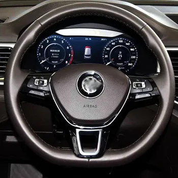 ABS Chrome/Carbon Fibre For Teramont Atlas 2017 2018 Accessories Car Steering Wheel Button Frame Cover Trim Sticker Car Styling
ABS Chrome/Carbon Fibre For Teramont Atlas 2017 2018 Accessories Car Steering Wheel Button Frame Cover Trim Sticker Car Styling